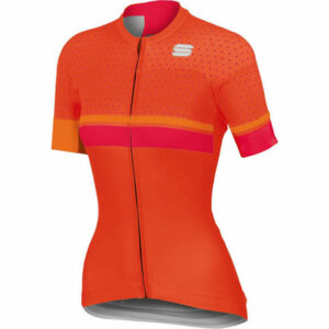 Sportful Women's Diva Jersey - XL - Fire Red-Orange-Cherry