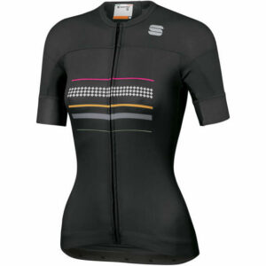 Sportful Women's Diva Short Sleeve Jersey - XL - Black