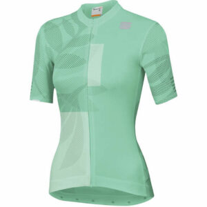 Sportful Women's Oasis Jersey - Acqua Green-Bubble Gum-White