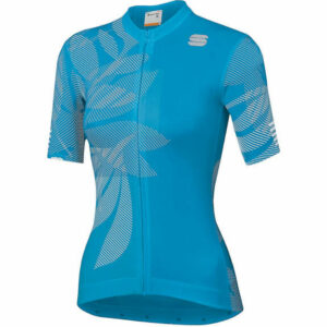 Sportful Women's Oasis Jersey - XL - Blue Atomic-Blue Methyl-White