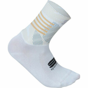 Sportful Women's Oasis Socks - L/XL/XXL - White-Silver-Gold