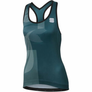 Sportful Women's Oasis Top - XL - Sea Moss-Green-White