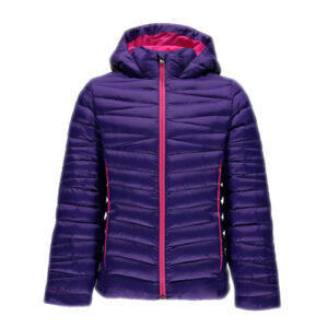 Spyder Girls Timeless Down Jacket - Kid's Iri/bbg Xl