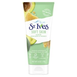 St. Ives Avocado and Honey Soft Skin Scrub - 6.0 Oz