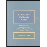 Standard California Codes 2006 Edition - With Supplement