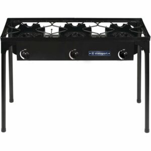 Stansport 3-Burner Outdoor Stove with Stand Black - Camping Appliances at Academy Sports