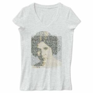 Star Princess Leia Unscripted V-Neck T-Shirt for Women Customizable Official shopDisney