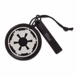 Star Wars Imperial Symbol Leather Luggage Tag Personalizable Official shopDisney