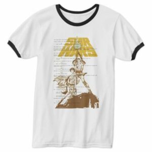 Star Wars Luke Skywalker & Princess Leia Ringer T-Shirt for Men Customizable Official shopDisney