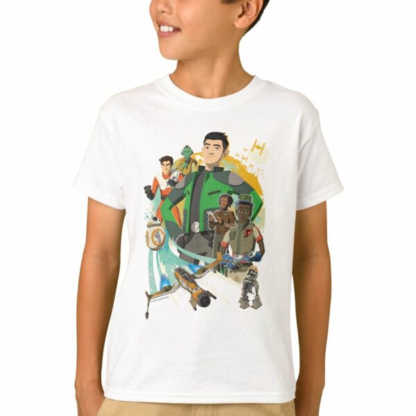 Star Wars Resistance: Team Fireball T-Shirt for Boys Customizable Official shopDisney