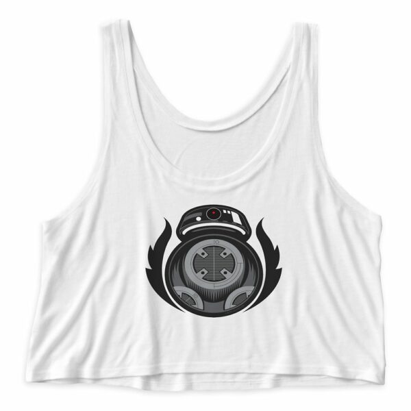 Star Wars: The Last Jedi First Order Droid Crop Tank Top for Women Customizable Official shopDisney