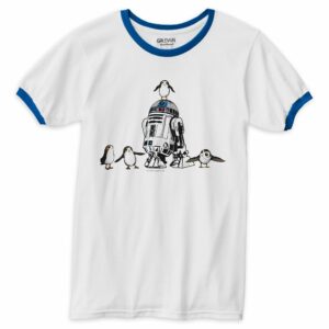 Star Wars: The Last Jedi R2-D2 & Porgs Ringer T-Shirt for Men Customizable Official shopDisney