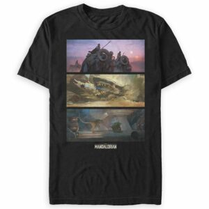 Star Wars: The Mandalorian Season 2 T-Shirt for Adults Concept Art Limited Release Official shopDisney