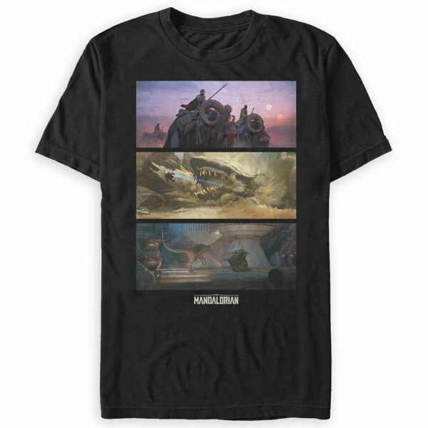 Star Wars: The Mandalorian Season 2 T-Shirt for Adults Concept Art Limited Release Official shopDisney