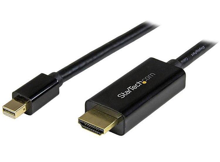 StarTech 6 Ft Mini DisplayPort To HDMI Converter Cable