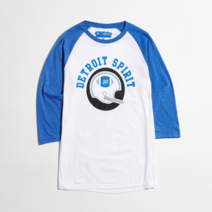 Starter x Ty Mopkins Mens Starter x Ty Mopkins Detroit Spirit Raglan - Mens White/Blue Size S