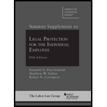 Statutory Supplement to Legal Protection for the Individual Employee