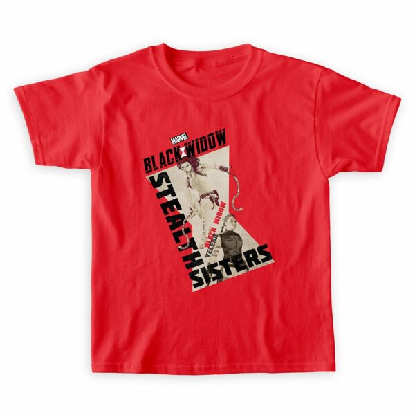 Stealth Sisters Black Widow and Yelena T-Shirt for Girls Customized Official shopDisney