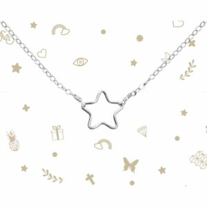 Sterling Silver Star Necklace