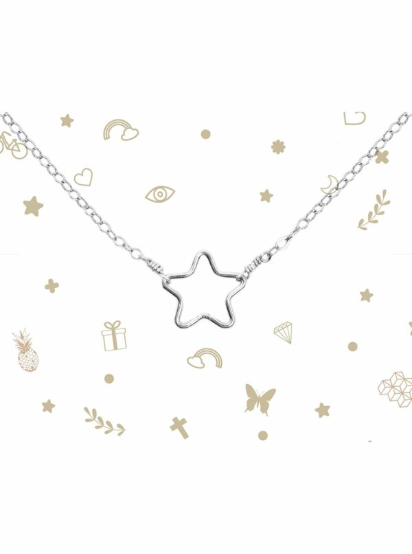 Sterling Silver Star Necklace