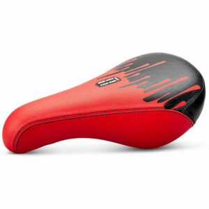 Stolen Drippy Redrum BMX Pivotal Seat - Black - Red