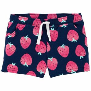 Strawberry Pull-On Shorts