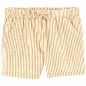 Striped Pull-On Shorts