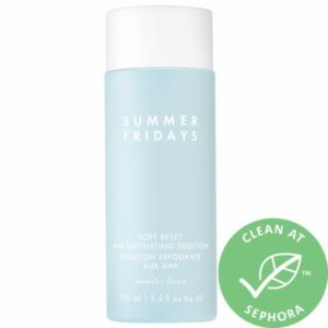 Summer Fridays Soft Reset AHA Exfoliating Solution 3.4 oz/ 100 mL