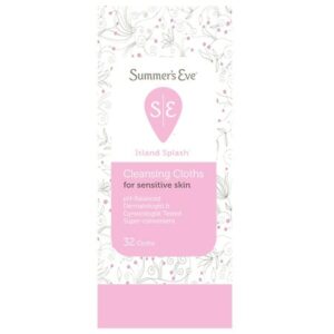 Summer's Eve Cleansing Cloths for Sensitive Skin Island Splash - 32.0 ea