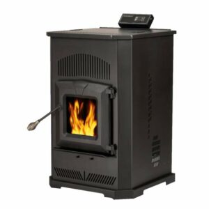 Summers Heat EPA Certified 2000 sq. ft. Classic Wood Pellet Stove 80 lb. capacity Hopper