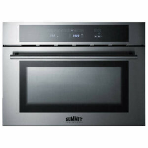 Summit 24" Built-In Microwave Oven Combo with 1.34 cu. ft. Capacity