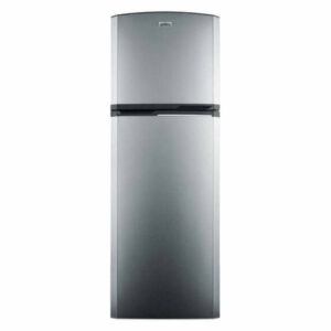 Summit 8.8 cu.ft. frost-free refrigerator-freezer adjustable glass she