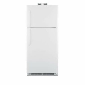 Summit BKRF21 30 Inch Wide 20.6 Cu. Ft. Top Mount Refrigerator White Refrigeration Appliances Full Size Refrigerators Top Freezer Full Size