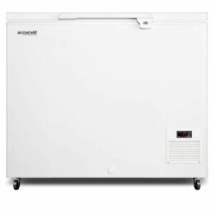 Summit EL21LT Accucold 42 Inch Wide 8.4 Cu. Ft. Capacity Chest Freezer White Medical Appliances Freezer Chest