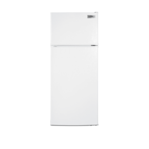 Summit FF1118 24 Inch Wide 10.3 Cu. Ft. Energy Star Rated Top Mount Refrigerator White Refrigeration Appliances Full Size Refrigerators Top Freezer