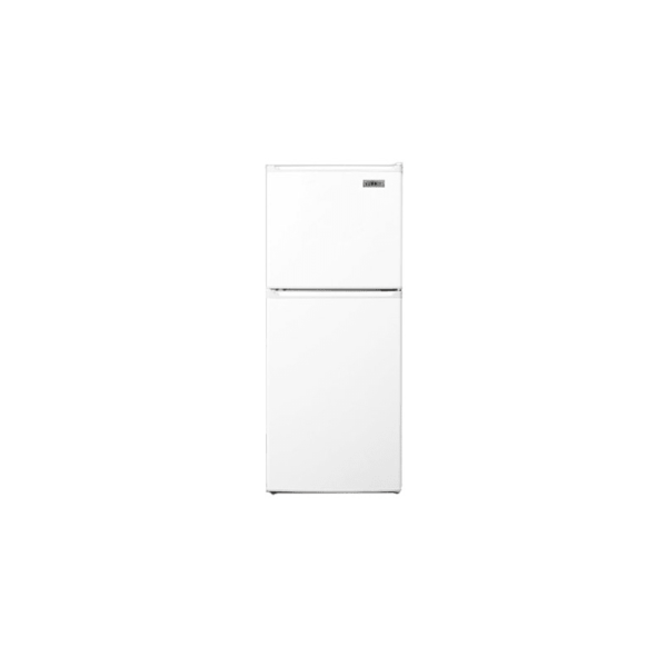 Summit FF71ES 4.8 Cu Ft Energy-Refrigerator White Refrigeration Appliances Compact Refrigerators Compact Refrigerator Freezer Combos