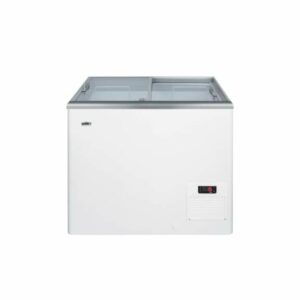 Summit NOVA22 Commercial 30 Inch Wide 7.2 Cu. Ft. Capacity Food & Beverage Freezer Merchandiser White Commercial Freezers Merchandiser Food & Beverage