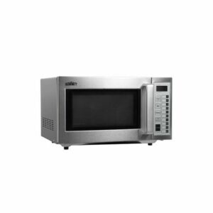 Summit SCM1000SS Commercially Approved Microwave Stainless Steel Commercial Cooking Microwave Countertop