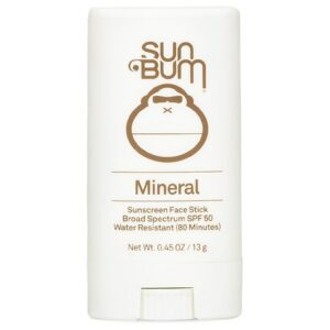 Sun Bum Mineral Sunscreen Face Stick SPF 50 - 0.45 oz