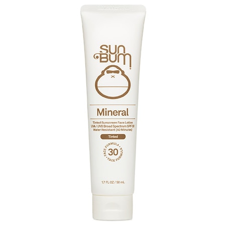 Sun Bum Mineral Tinted Sunscreen Face Lotion SPF 30 - 1.7 fl oz