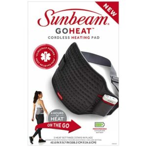 Sunbeam GoHeat Cordless Heating Pad - 1.0 ea