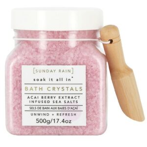 Sunday Rain Bath Crystals Acai Berry - 17.4 oz