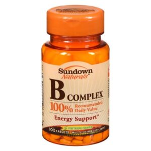 Sundown Naturals B Complex Multivitamin Supplement Tablets - 100.0 ea