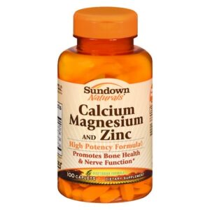 Sundown Naturals Calcium, Magnesium and Zinc, Caplets - 100.0 ea