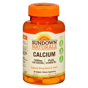 Sundown Naturals Liquid-Filled Calcium, Softgels - 60.0 ea