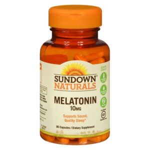 Sundown Naturals Melatonin, 10mg, Capsules - 90.0 ea