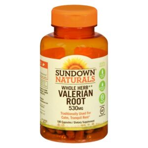 Sundown Naturals Naturals Valerian Root 530 mg Dietary Supplement Capsules - 100.0 ea