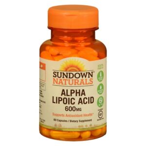 Sundown Naturals Super Alpha Lipoic Acid, 600mg, Capsules - 60.0 ea