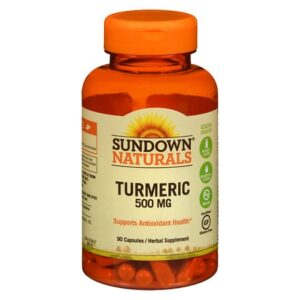 Sundown Naturals Turmeric 450mg, Capsules - 90.0 ea