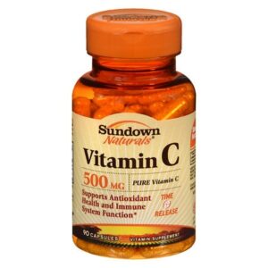 Sundown Naturals Vitamin C, 500mg, Capsules - 90.0 ea